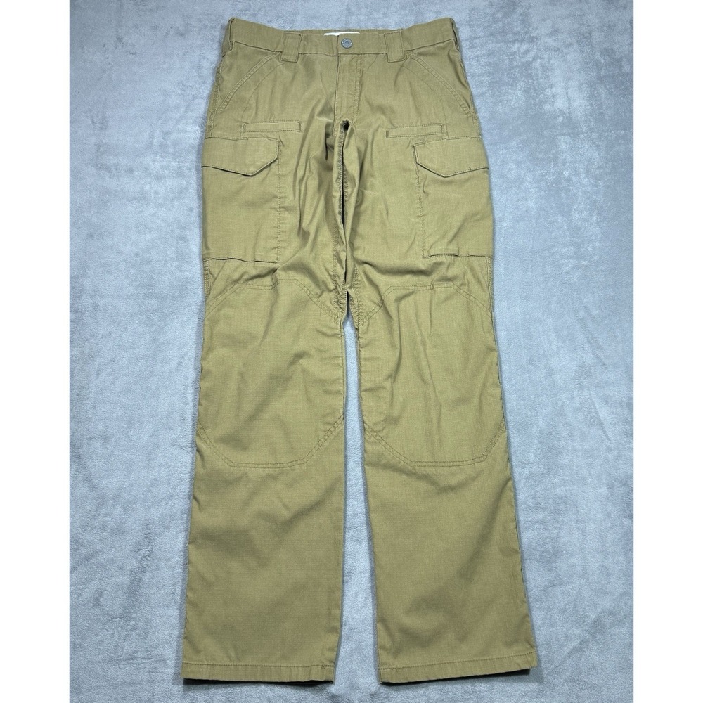 First Tactical Pants Mens 32x33 Ripstop Cargo Utility Brown Gorpcore Army